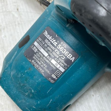  MAKITA マキタ  丸のこ  5636BA