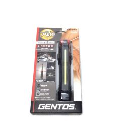 ΘΘ GENTOS ライト 未使用品(S) 充電ケーブル・アダプター・取扱付 GZ-X233 Sランク