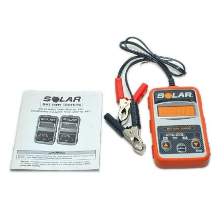  SOLAR バッテリーテスター 動作未確認 BA5