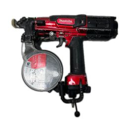 ΘΘ MAKITA マキタ ねじ打ち機 本体のみ 高圧 41mm AR411HR レッド Cランク