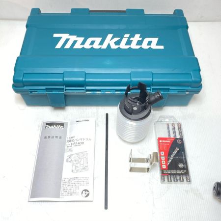  MAKITA マキタ ハンマドリル ケース付 コードレス式 10.8v 0021877Y HR140D ブルー