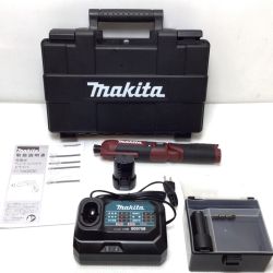 ΘΘ MAKITA マキタ ペンインパクトドライバ 充電器・充電池2個・ケース付 コードレス式 36843Y TD023DHXAR オーセンティックレッド Sランク