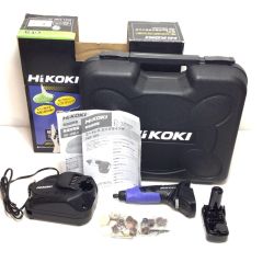 ΘΘ HiKOKI ハイコーキ ミニグラインダー 未使用品(S) 先端工具・充電器・充電池・ケース付 コードレス式 10.8v J640013 FGP10DL Sランク