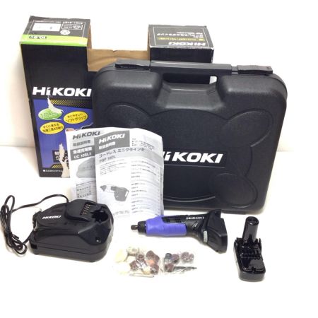  HiKOKI ハイコーキ ミニグラインダー 未使用品(S) 先端工具・充電器・充電池・ケース付 コードレス式 10.8v J640013 FGP10DL