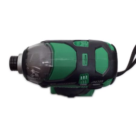  HiKOKI ハイコーキ インパクトドライバ 未使用品(S) 外箱・フック付 コードレス式 14.4v WH14DDL2 グリーン