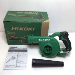 ΘΘ HiKOKI ハイコーキ ブロワ 未使用品(S) 外箱・ノズル付 18v  RB18DC グリーン Sランク