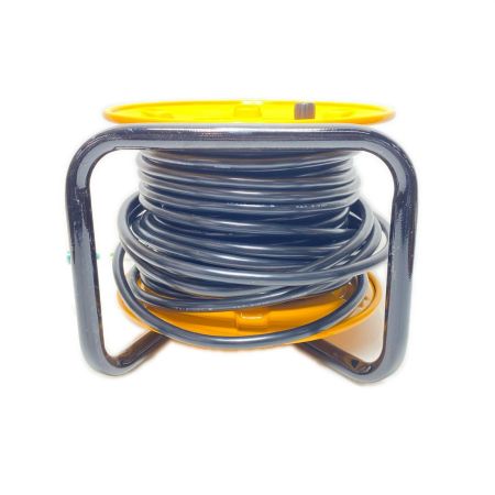  NICHIDO コードリール 3芯 2.0mm×30m NP-E34 オレンジ