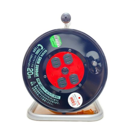  HATAYA コードリール 未使用品(S) 2芯 1.25mm×20m C-20型