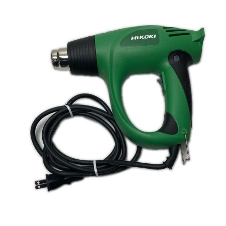  HiKOKI ハイコーキ ヒートガン 取説・ケース・ノズル5種付 コード式 RH600T グリーン