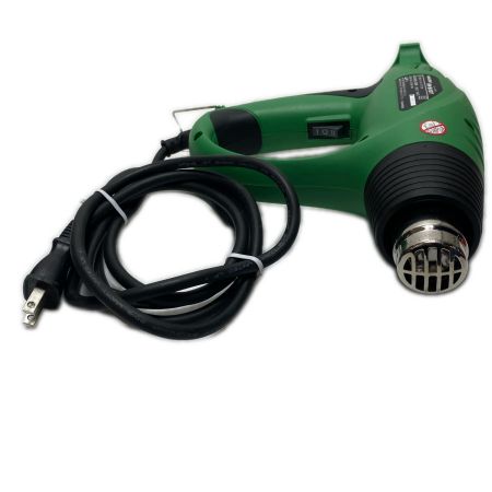  HiKOKI ハイコーキ ヒートガン 取説・ケース・ノズル5種付 コード式 RH600T グリーン