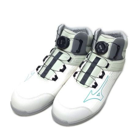  MIZUNO ミズノ 安全靴 開封品(S) 27.5cm F1GA251004 ホワイト