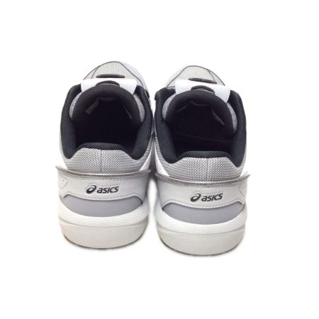  asics アシックス  安全靴 開封品(S) 27.0cm 1273A123 グレー×ホワイト