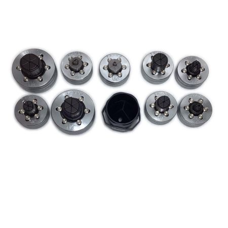  イチネンTASCO エキスパンダーセット 程度B リーマ・エキスパンダーヘッド9点 TA525PA