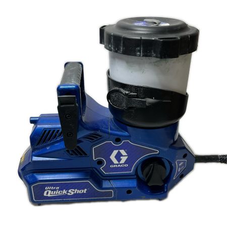GRACO グレコ 塗装機 充電器・充電池4個・ケース付 コードレス式 18v キズ・ヨゴレ有 20B477 ブルー
