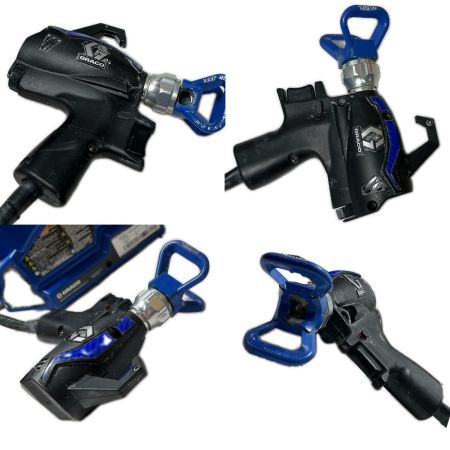 GRACO グレコ 塗装機 充電器・充電池4個・ケース付 コードレス式 18v キズ・ヨゴレ有 20B477 ブルー