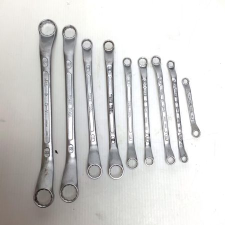  TONE トネ 両口メガネレンチ  9本セット