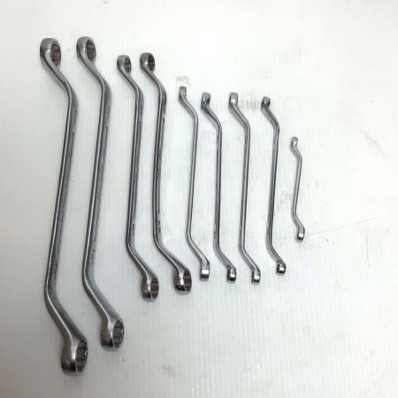  TONE トネ 両口メガネレンチ  9本セット