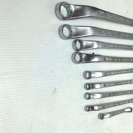  TONE トネ 両口メガネレンチ  9本セット