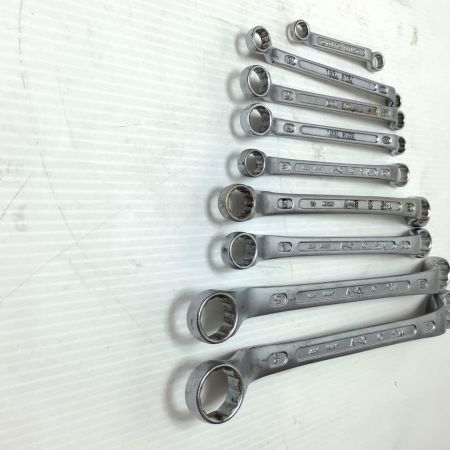  TONE トネ 両口メガネレンチ  9本セット