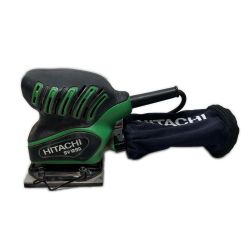 ΘΘ HITACHI 日立 オービルサンダ 集じん袋付 114mm SV12SG グリーン Cランク