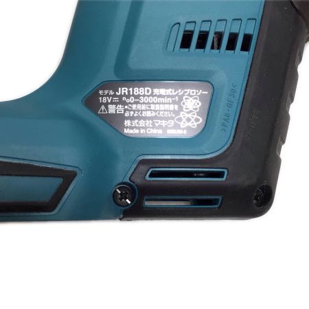  MAKITA マキタ レシプロソー  程度B 本体のみ コードレス式 18v 0549674Y JR188D ブルー