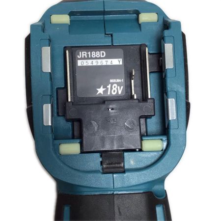  MAKITA マキタ レシプロソー  程度B 本体のみ コードレス式 18v 0549674Y JR188D ブルー