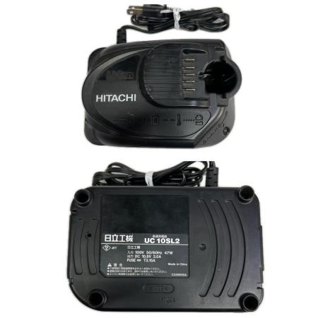  HITACHI 日立 ドライバドリル 充電器・充電池1個付 DS10DFL ショッキングピンク