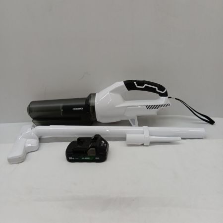 HiKOKI ハイコーキ コードレスクリーナ 程度A 充電池1個・パイプ・床用ノズル・スキマノズル付 コードレス式 18v R18DC(S)