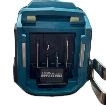  MAKITA マキタ インパクトレンチ 本体のみ コードレス式 40v TW007G ブルー