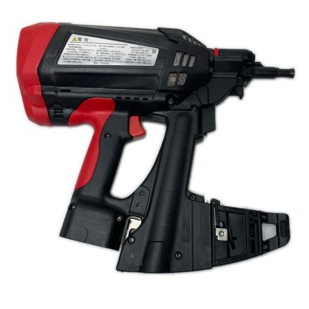  MAX マックス ガスネイラ 未使用品(S) 充電器・充電池2個・ケース付 コードレス式 6v GS-738C2 レッド
