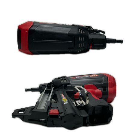  MAX マックス ガスネイラ 未使用品(S) 充電器・充電池2個・ケース付 コードレス式 6v GS-738C2 レッド
