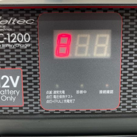  Meltec バッテリーチャージャー 本体のみ 12v 通電確認のみ SC-1200