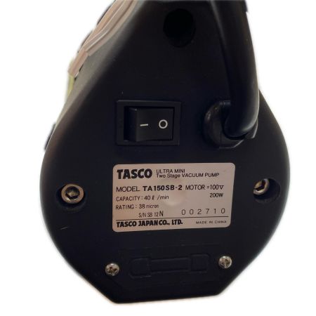  イチネンTASCO 真空ポンプ  TA150SB-2