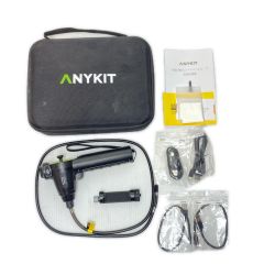 ΘΘ ANYKIT 先端可動式ファイバースコープ 取説・ケーブル4本・スマホマウント・ケース付  AN150 Bランク