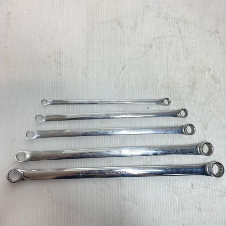  Snap-on スナップオン ストレートメガネレンチセット 5本セット XDHM605KJP