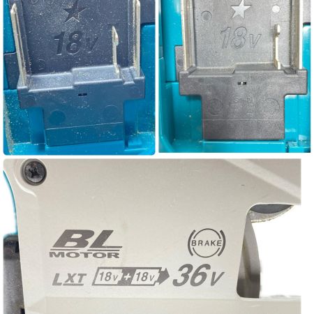  MAKITA マキタ プランジ丸のこ 36v(18v+18v) 0001978Y  SP601D ブルー