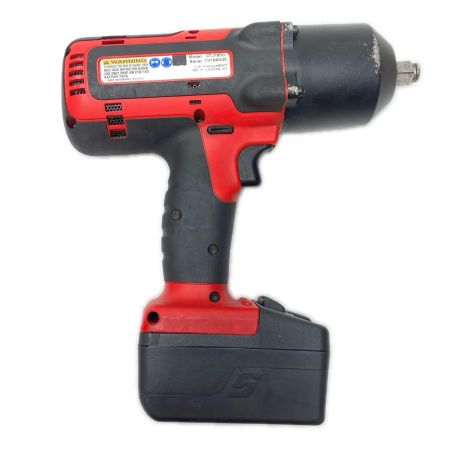  Snap-on スナップオン インパクトレンチ 充電器・充電池1個付 コードレス式 13196035 CTJ7850 レッド