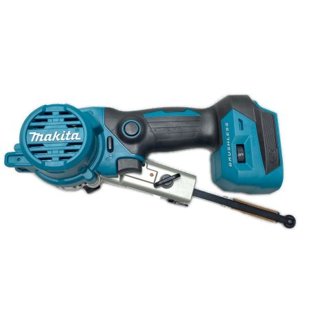  MAKITA マキタ ベルトサンダ 充電器・充電池1個・ケース・ハンドル・取説付 BS180DRG ブルー