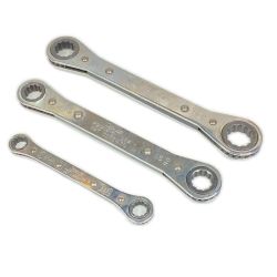 ΘΘ Snap-on スナップオン メガネ板ラチェットレンチ  3本セット RBM1011,RBM1415,RBM1719 RBM Cランク