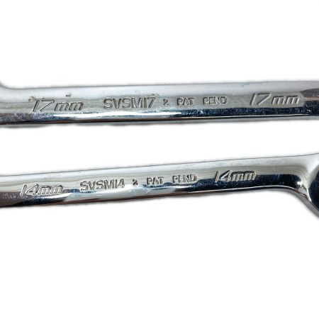  Snap-on スナップオン アングルヘッドレンチ/ギザ付き 5本セット SVSM