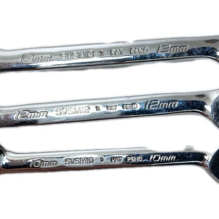  Snap-on スナップオン アングルヘッドレンチ/ギザ付き 5本セット SVSM