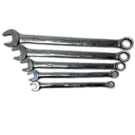  Snap-on スナップオン コンビネーションレンチ 5本セット OEXM8B,OEXM9B,OEXM11B,OEXM13B,OEXM15B OEXM B