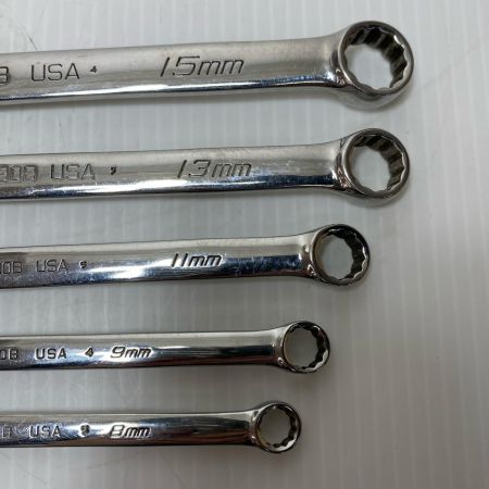  Snap-on スナップオン コンビネーションレンチ 5本セット OEXM8B,OEXM9B,OEXM11B,OEXM13B,OEXM15B OEXM B