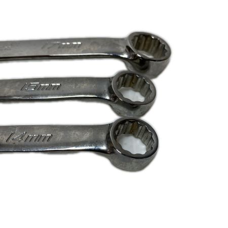  Snap-on スナップオン コンビネーションレンチ 7本セット SRXM10,SRXM11,SRXM12,SRXM13,SRXM14,SRXM15,SRXM17 SRXM