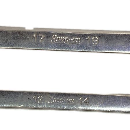  Snap-on スナップオン 両口メガネレンチ2本セット XOM1214,XOM1719 XOM