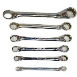 ΘΘ Snap-on スナップオン 両口メガネレンチ 6本セット XSM67,XSM89,XSM1011,XSM1213,XSM1314,XSM1719 XSM Cランク