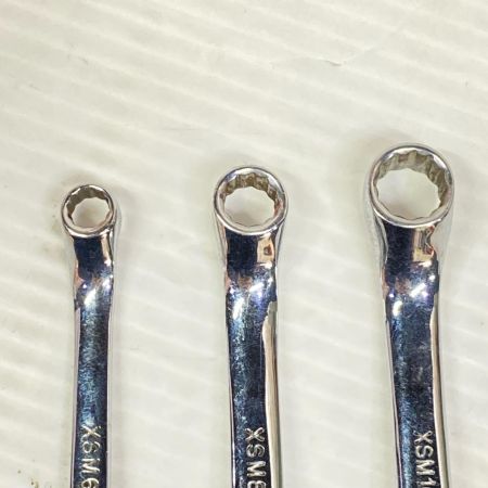  Snap-on スナップオン 両口メガネレンチ 6本セット XSM67,XSM89,XSM1011,XSM1213,XSM1314,XSM1719 XSM