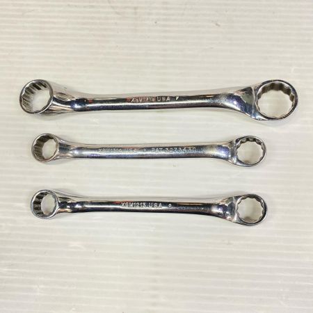  Snap-on スナップオン 両口メガネレンチ 6本セット XSM67,XSM89,XSM1011,XSM1213,XSM1314,XSM1719 XSM