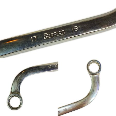  Snap-on スナップオン S字メガネレンチ 2本セット SBXM1012,SBXM1719 SBXM