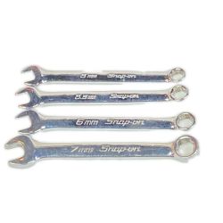 ΘΘ Snap-on スナップオン 両口メガネレンチ 4本セット OXIM5SB,OXIM5.5SB,OXIM6SB,OXIM7SB OXIM SB Cランク